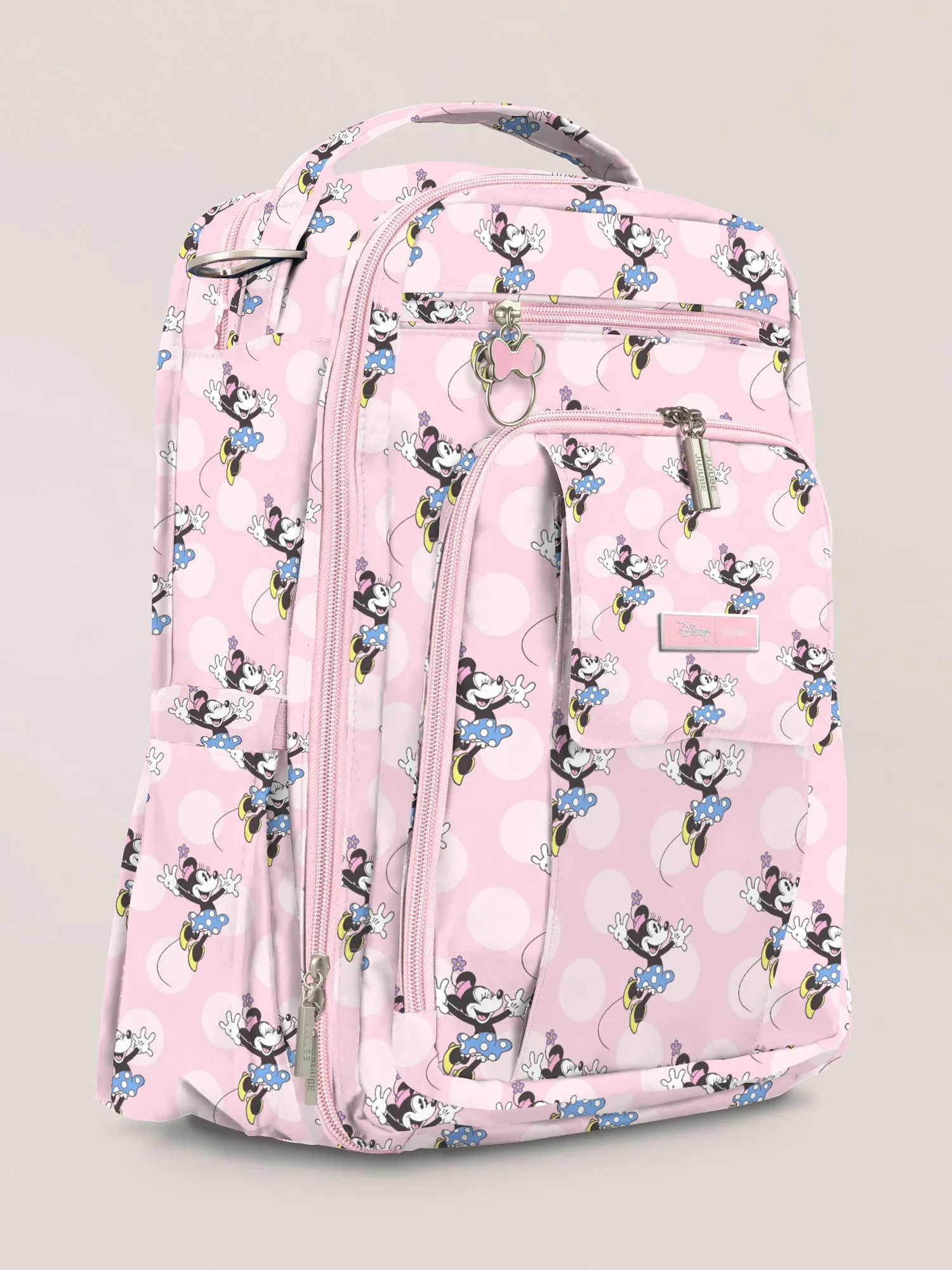 Disney Be More Minnie Be Right Back Diaper Backpack - Pink