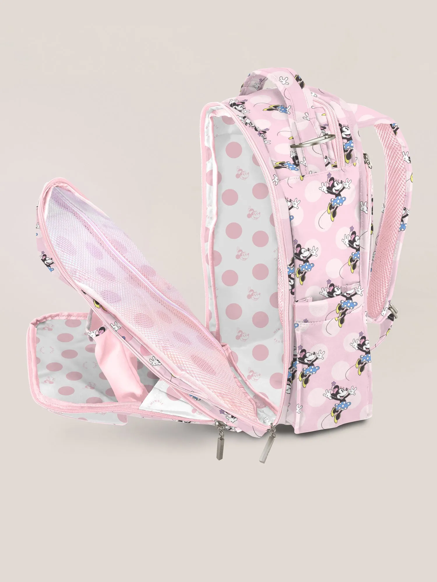 Disney Be More Minnie Be Right Back Diaper Backpack - Pink