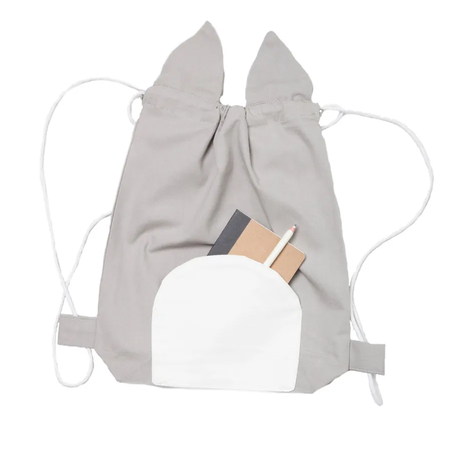 FABELAB - Drawstring Backpack - Cuddly Cat