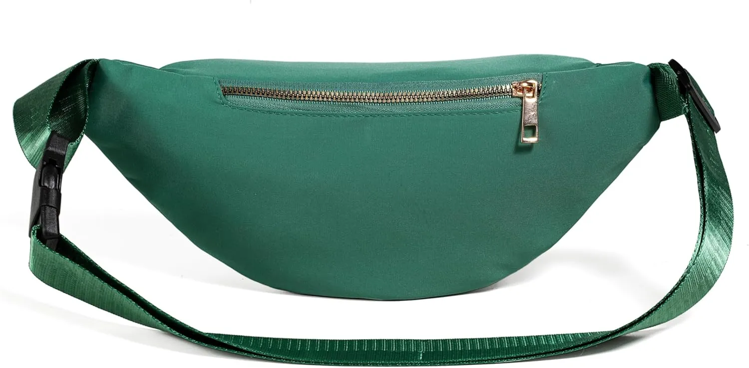 Fanny Pack Waist Pack - Waterproof Sling Crossbody Bag for Running Sports Travel