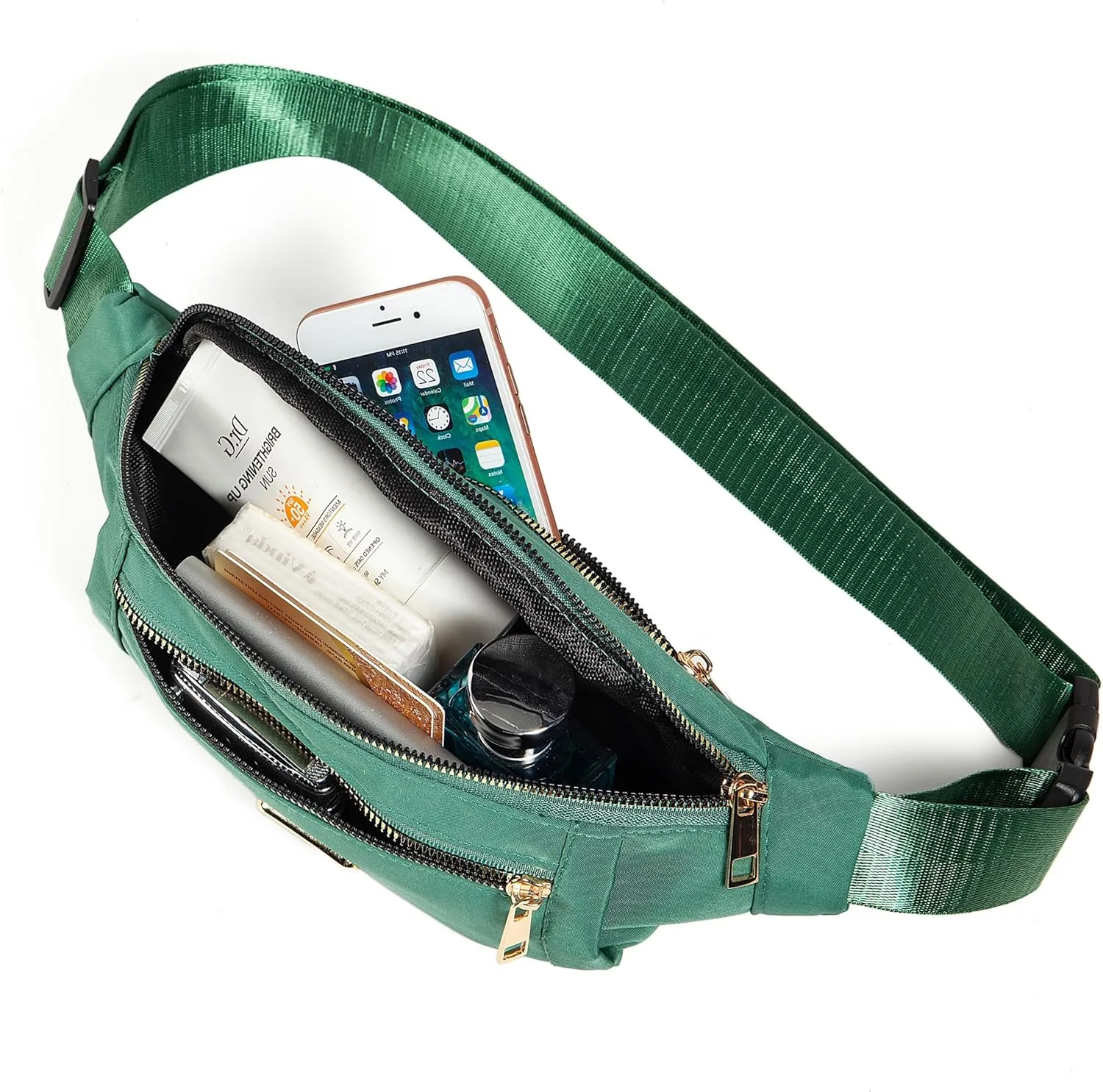 Fanny Pack Waist Pack - Waterproof Sling Crossbody Bag for Running Sports Travel