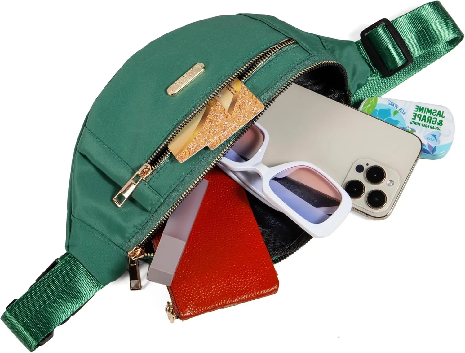 Fanny Pack Waist Pack - Waterproof Sling Crossbody Bag for Running Sports Travel
