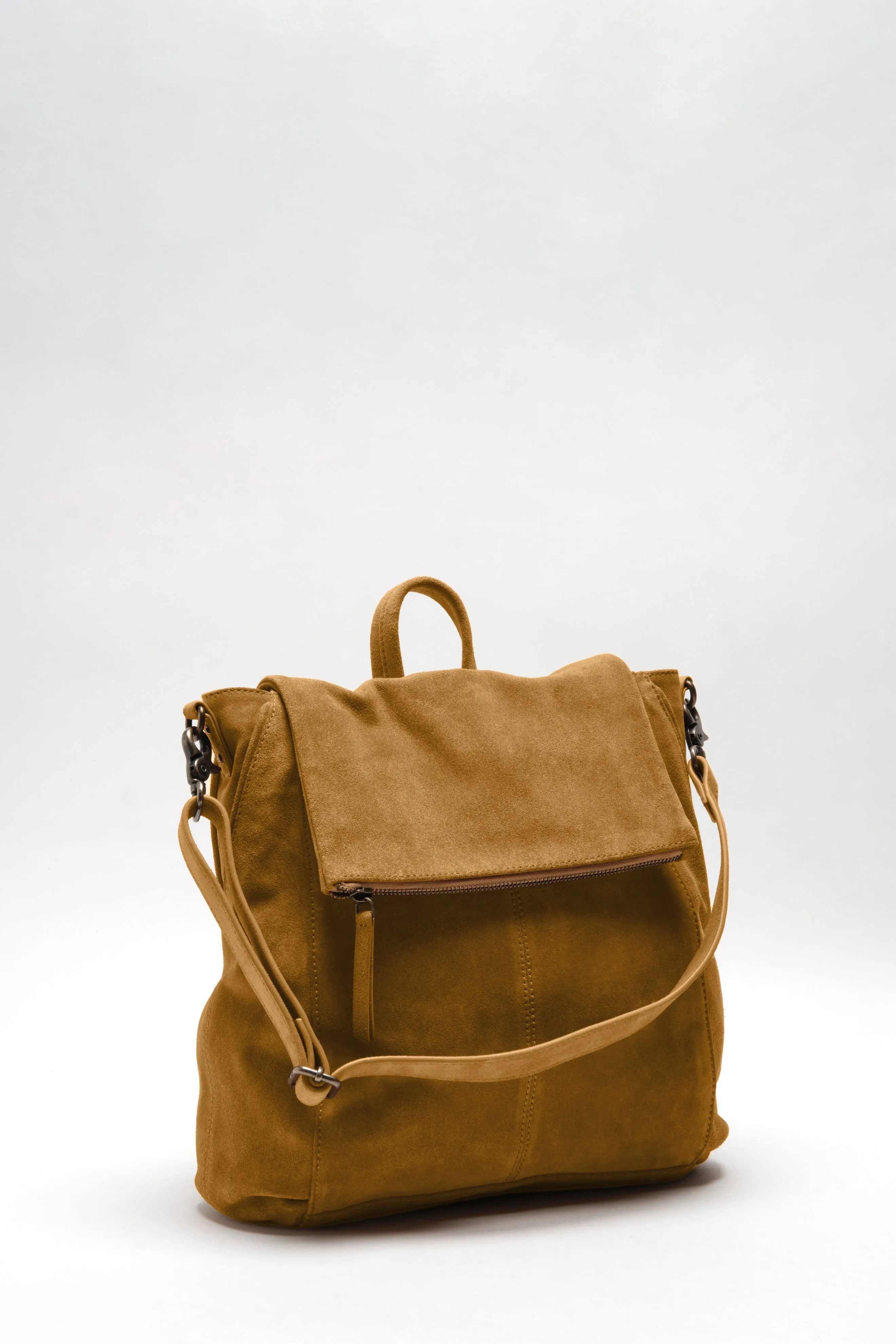 Free People Camilla Suede Backpack