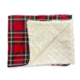 Holiday Tartan Minky Blanket