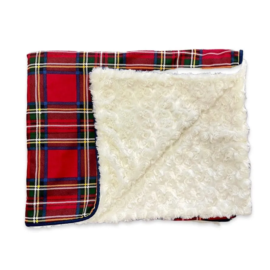 Holiday Tartan Minky Blanket