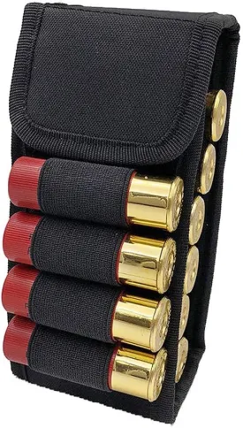MOLLE Bullets Bag 16 Rounds Shotshell Nylon Accessory Bag for Belt Waistband Magazine