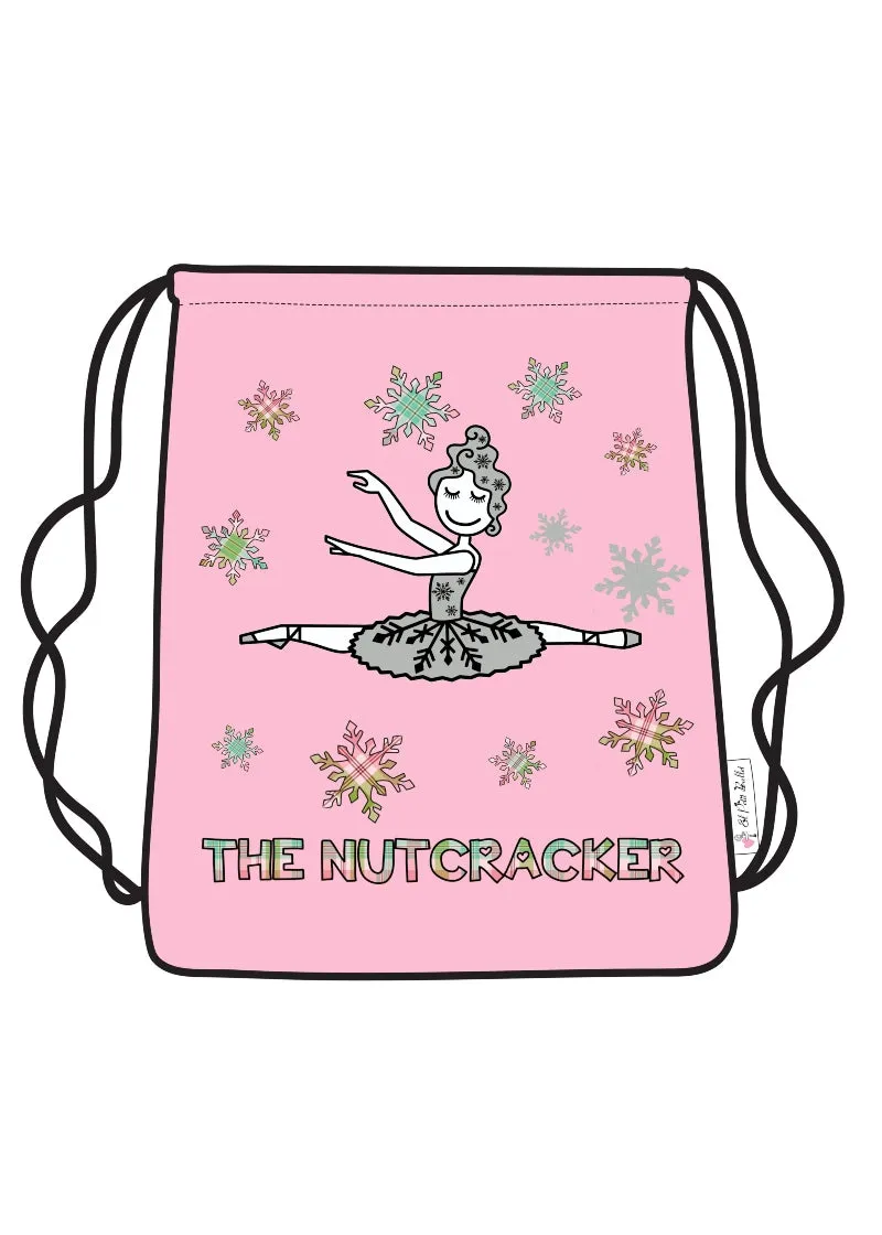 ON SALE Nutcracker Snow Queen Leaping Drawstring Backpack