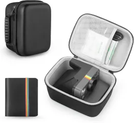 Yinke Case for Polaroid Originals Onestep 2 VF/Now I-Type/OneStep  Instant Camera, Hard Protective Cover Travel Carrying Storage Bag (Black with Album)